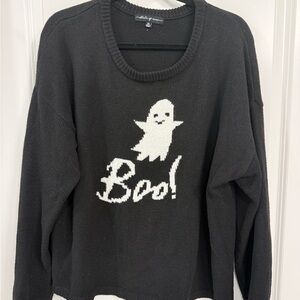 Wild Fable Black Sweater with Ghost Design